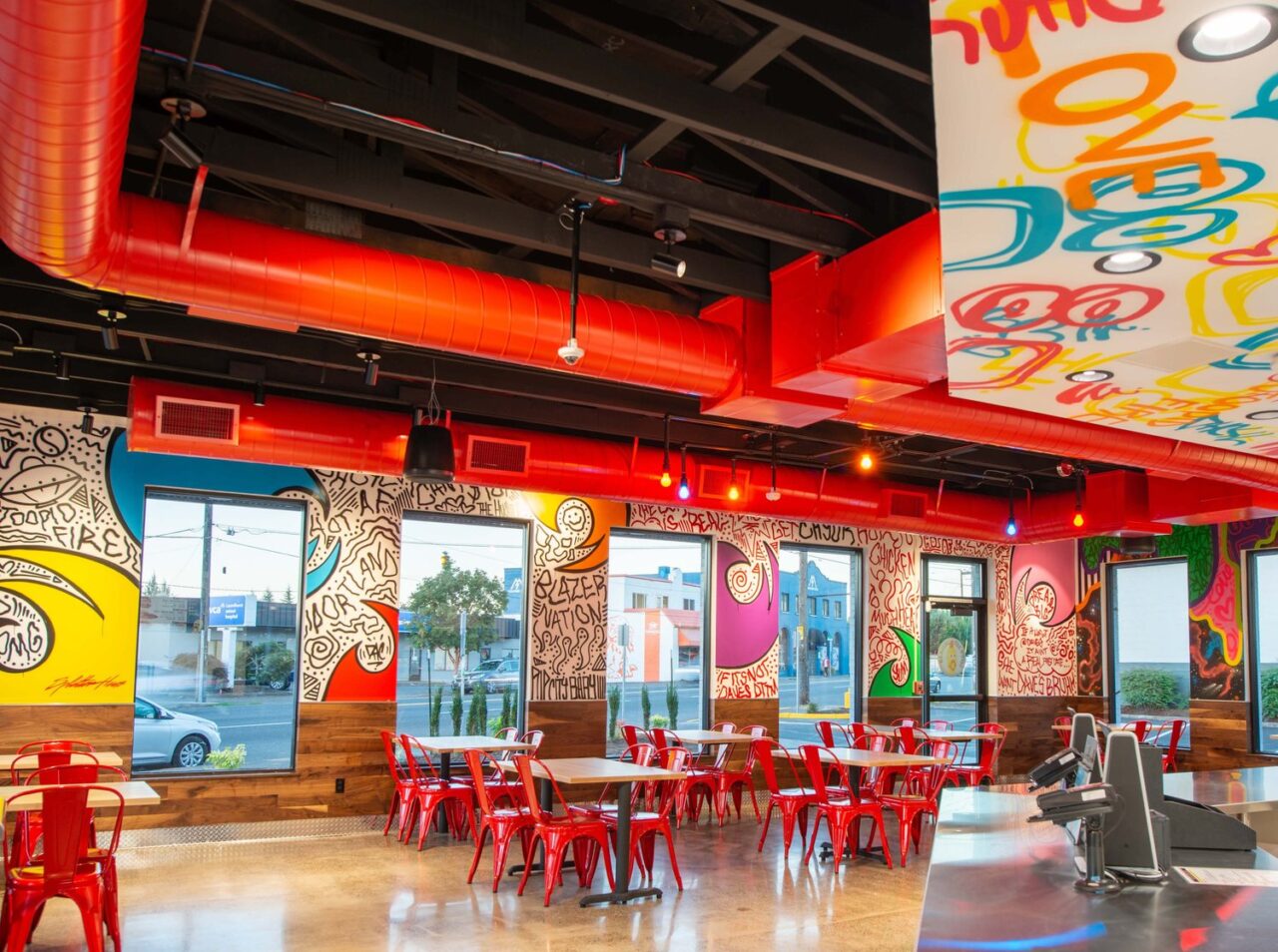 Portland, OR NE Sandy Blvd. Dave's Hot Chicken