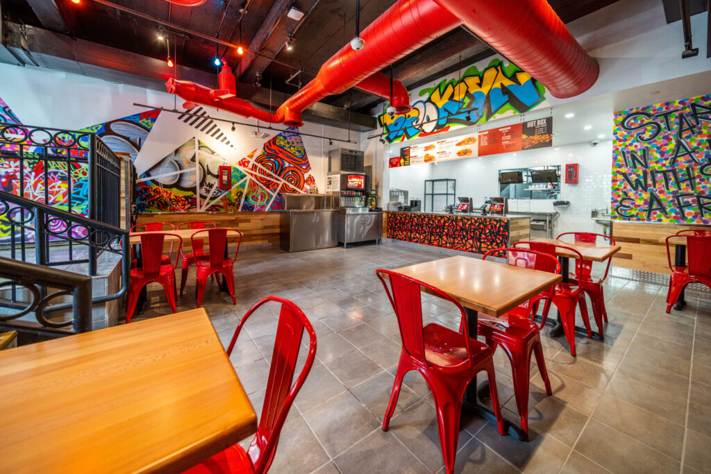 Interior photo of Dave's Hot Chicken in Brooklyn, NY