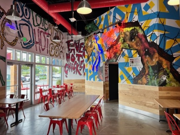 Interior photo of Dave's Hot Chicken in Novato, CA