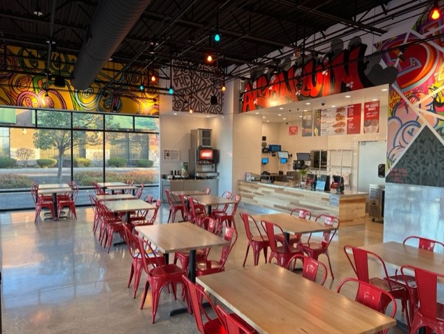 Interior image of Dave's Hot Chicken in Algonquin IL