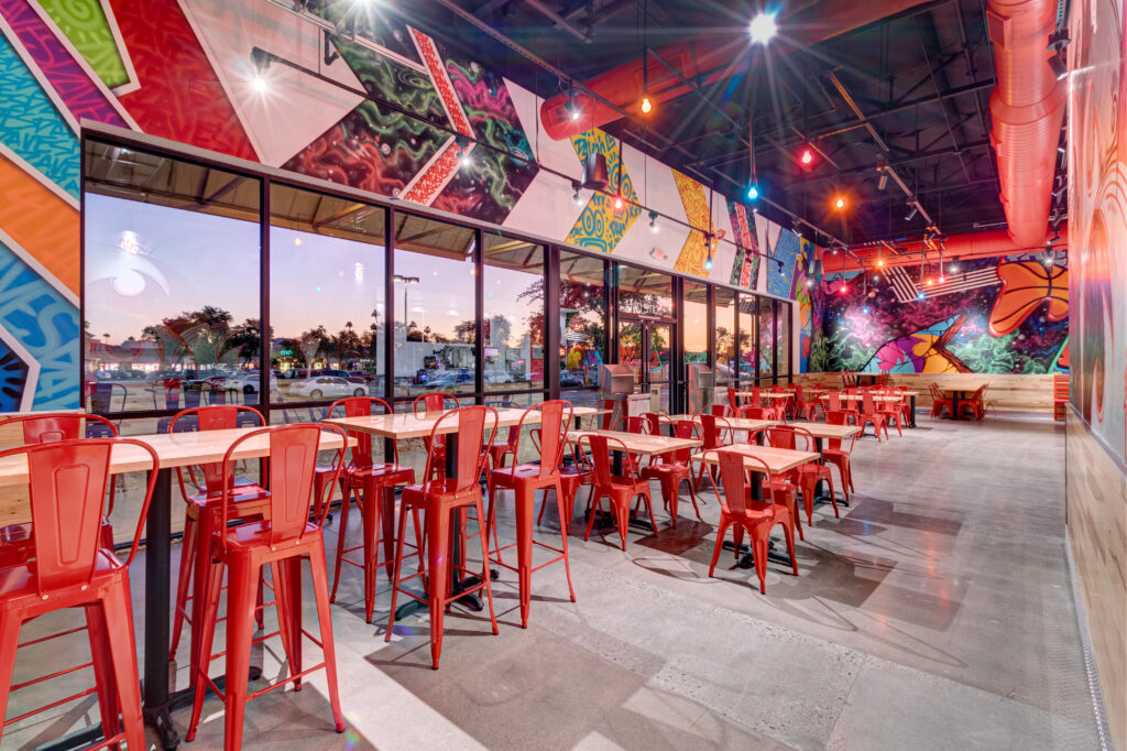 Interior photo of Dave's Hot Chicken in Phoenix, AZ