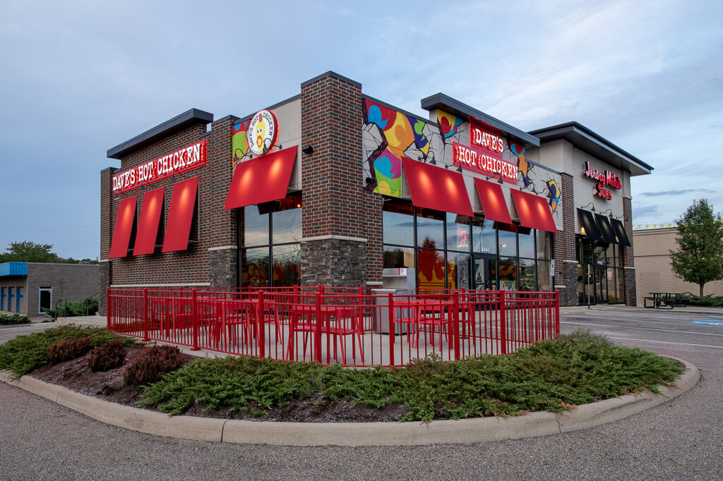 Exterior image of Dave's Hot Chicken in Canton, OH