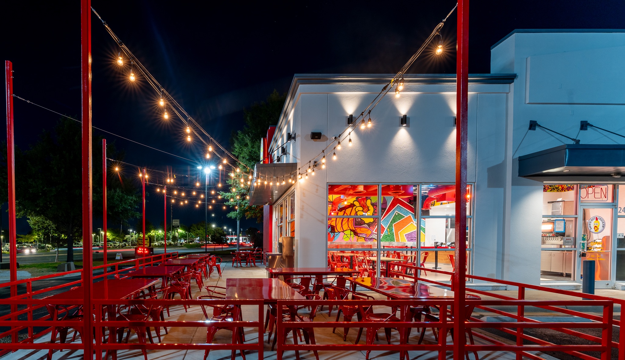 Exterior image of Dave's Hot Chicken in Rock Hill, SC